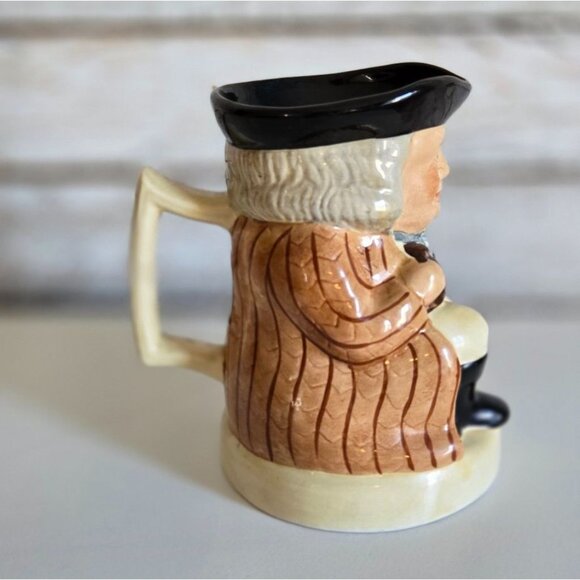 VTG Tony Wood studio Toby Jug Staffordshire England Hand painted - Picture 6 of 12